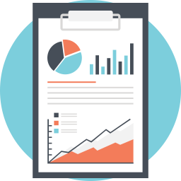 Analytics & report icon